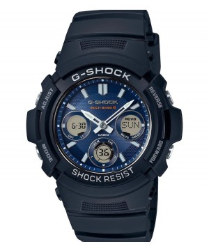 Ceas barbatesc Casio G-Shock AWG-M100SB-2AER MultiBand 6 Tough Solar (AWG-M100SB-2AER) oferit de magazinul Japora