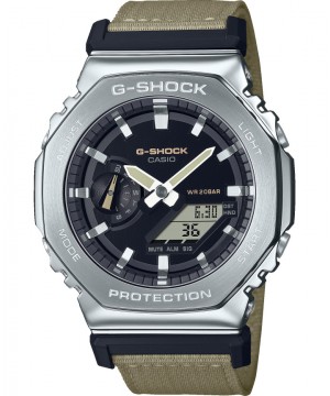 Ceas barbatesc Casio G-Shock GM-2100C-5AER Utility Metal Collection (GM-2100C-5AER) oferit de magazinul Japora