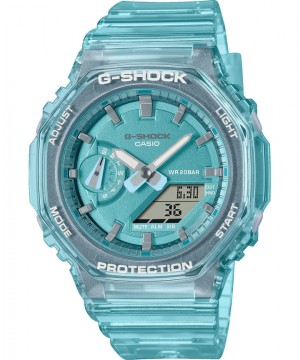 Ceas dama Casio G-Shock GMA-S2100SK-2AER Transparent (GMA-S2100SK-2AER) oferit de magazinul Japora