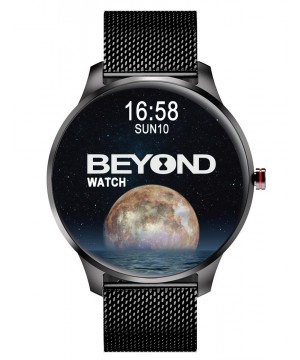 BEYOND Watch Moon Series 44mm, Black Mesh (MON01M-44) oferit de magazinul Japora