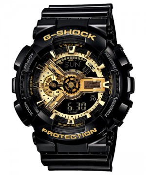 Ceas Casio G-Shock GA-110GB-1A GARISH BLACK COLLECTION (GA-110GB-1AER) oferit de magazinul Japora