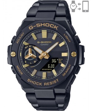 Ceas barbatesc Casio G-Shock GST-B500BD-1A9ER Bluetooth Tough Solar G-STEEL (GST-B500BD-1A9ER) oferit de magazinul Japora