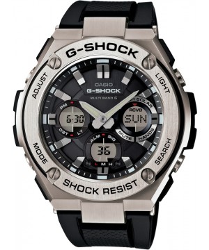 Ceas Casio G-Shock GST-W110-1AER MultiBand 6 Tough Solar G-STEEL (GST-W110-1AER) oferit de magazinul Japora