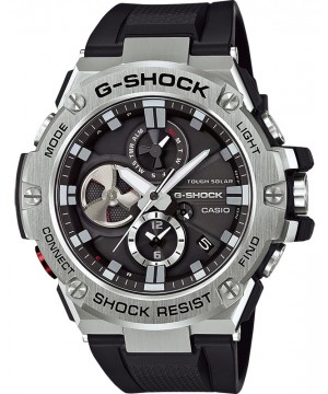 Ceas barbatesc Casio G-Shock GST-B100-1AER Bluetooth Tough Solar G-STEEL (GST-B100-1AER) oferit de magazinul Japora